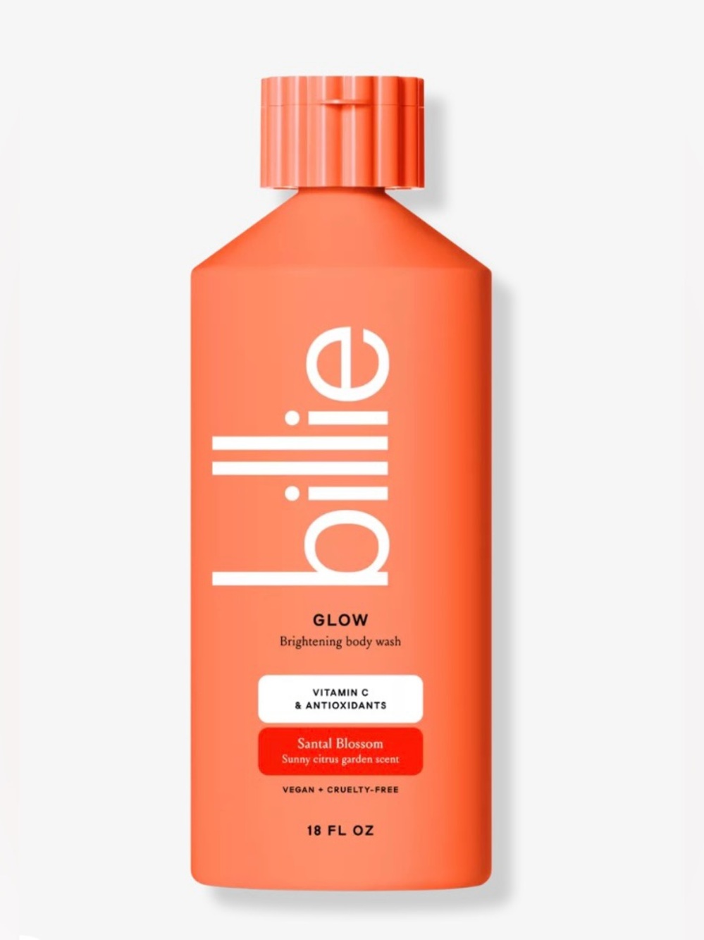 billie Glow Brightening Body Wash 18oz